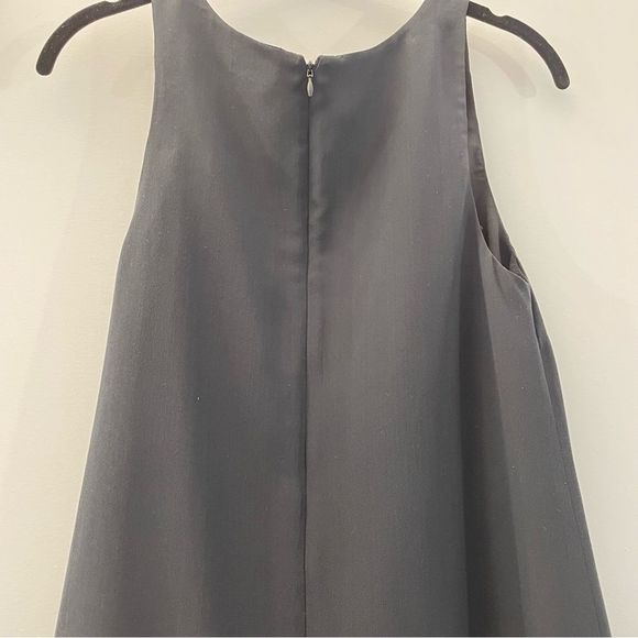 Club Monaco Quynh Asymmetrical Midi Dress | Black | Size: 00 - Picture 4 of 9